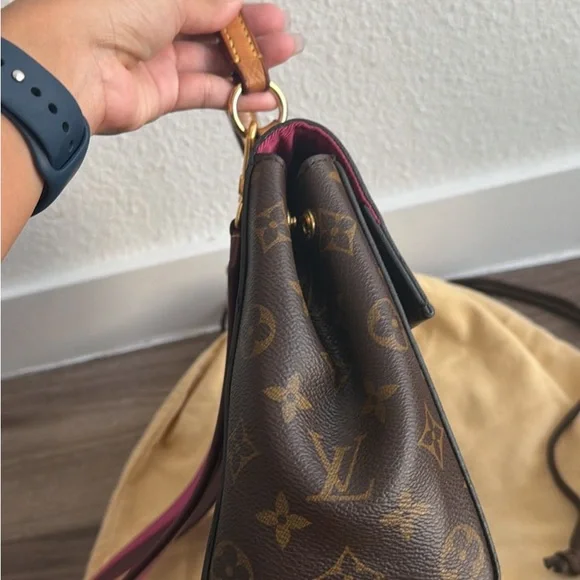 Louis Vuitton Brown and Pink Bag - Picture 4 of 12